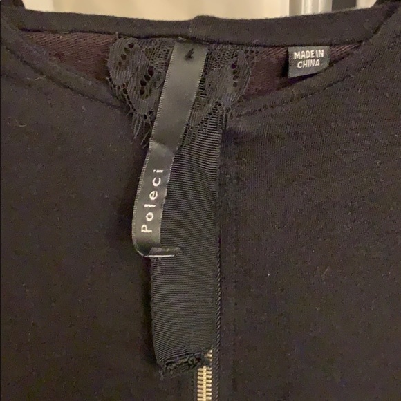 Poleci Black leather top - Picture 8 of 11